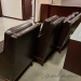 Dark Brown Leather Suite w/ Couch and Two Chairs
